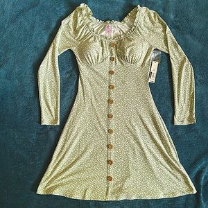 No Boundaries Long Sleeve Sundress